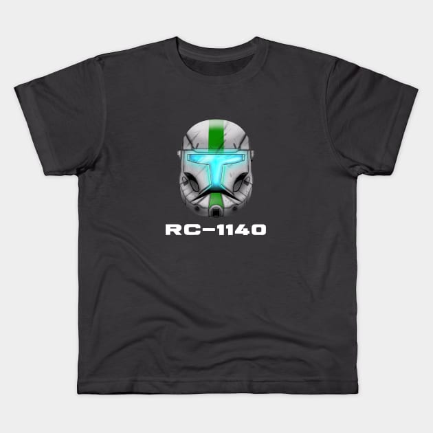 RC-1140 "Fixer" Kids T-Shirt by Cmmndo_Sev